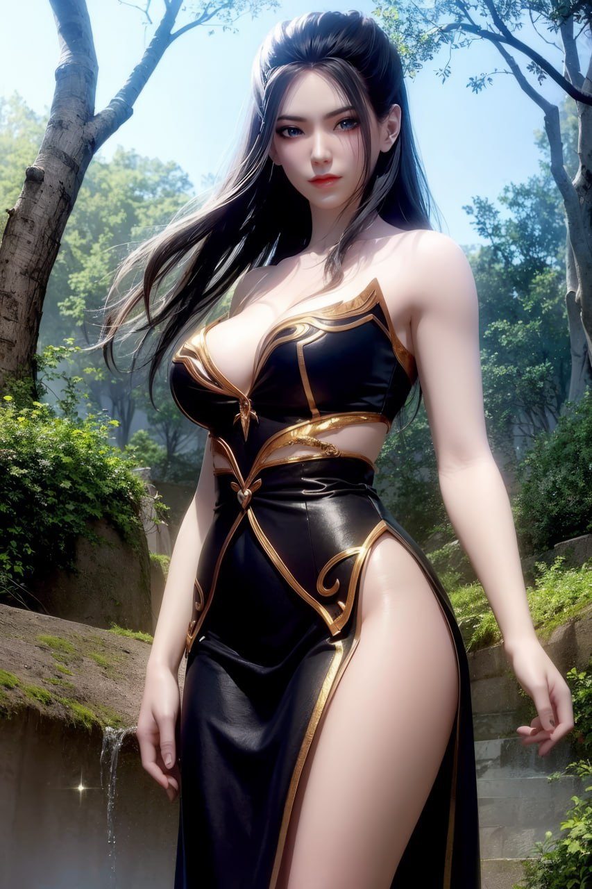 然而